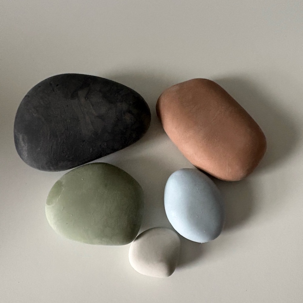 Stackable Stone Erasers Set - Picture 3 of 3